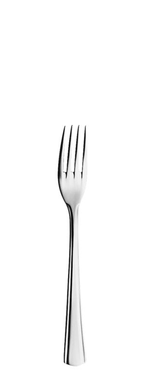 Edelstahlgabel für Gastronomiebedarf.