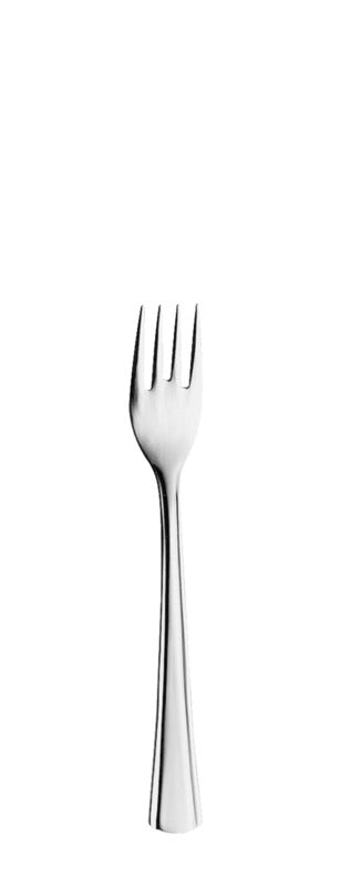 Edelstahlgabel für Gastronomiebedarf.