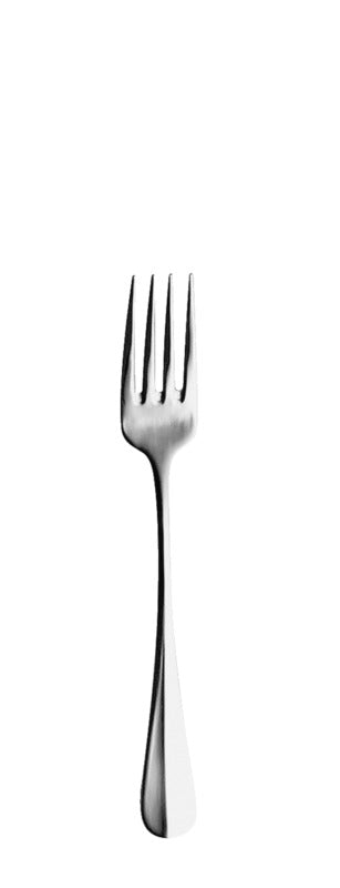 Edelstahlgabel für Gastronomiebedarf.