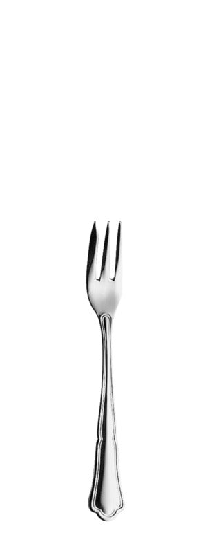 Edelstahlgabel für Gastronomiebedarf.