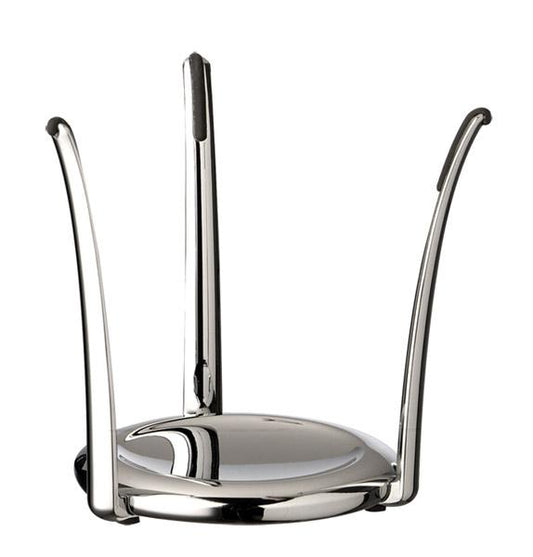 Edelstahl-Eierbecher, modern, glänzend.