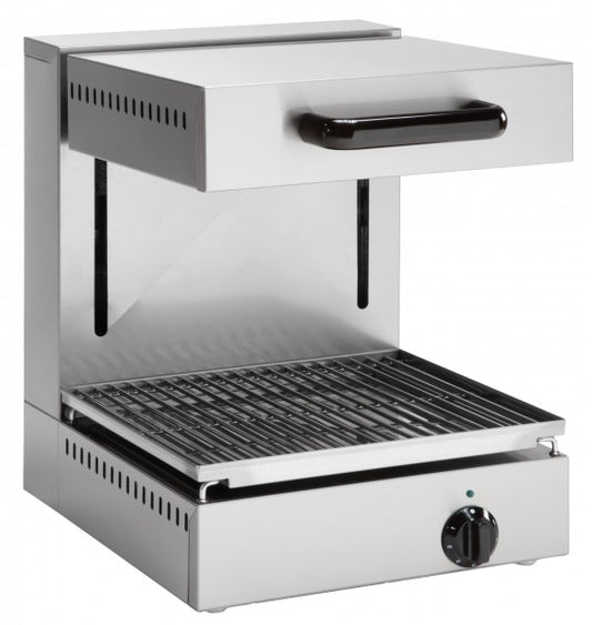 Gastronomie-Grillgerät aus Edelstahl.