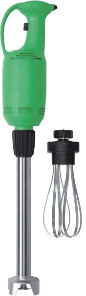 Grüner Handmixer für Gastronomie.