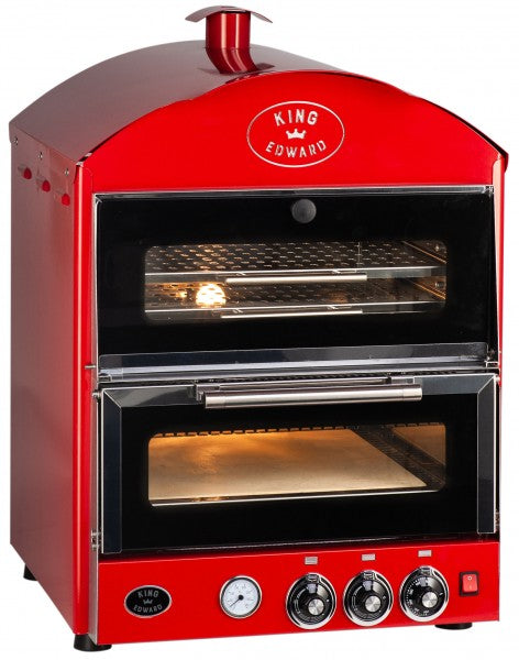Roter Gastronomieofen für B2B.