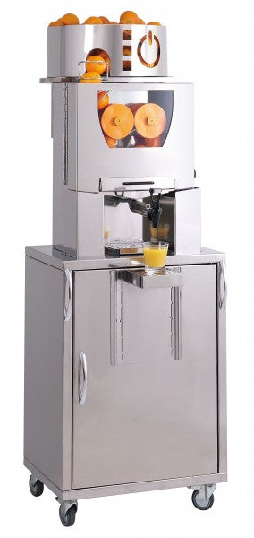 Orangensaftpressmaschine für Gastronomie.