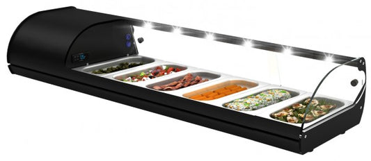 Kühlvitrine für Gastronomiebedarf.