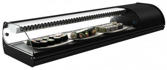 Sushi-Vitrine für Gastronomiebedarf.
