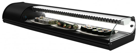 Sushi-Vitrine für Gastronomiebedarf.