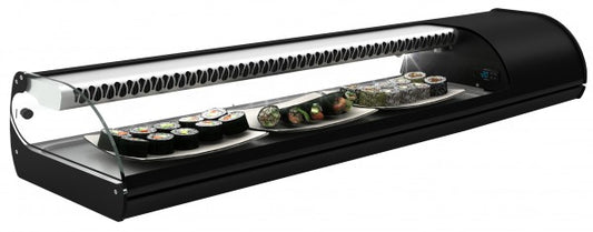 Sushi-Vitrine für Gastronomiebedarf.