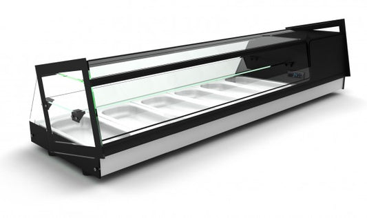 Kühlvitrine für Gastronomiebedarf.