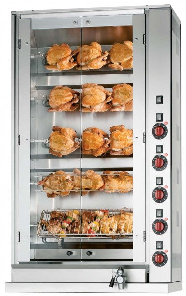 Hähnchenbräter für Gastronomiebedarf.