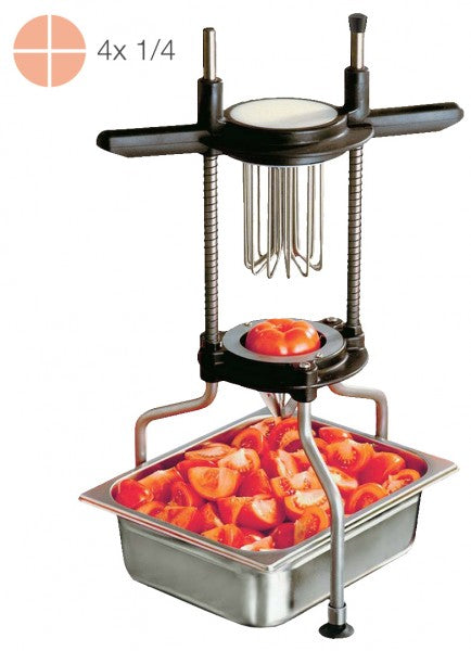 Tomatenschneider für Gastronomiebedarf.