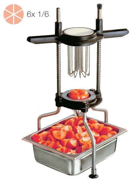 Tomatenschneider für Gastronomiebedarf.