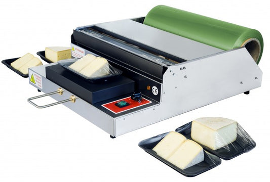 Käseverpackungsmaschine für Gastronomie.