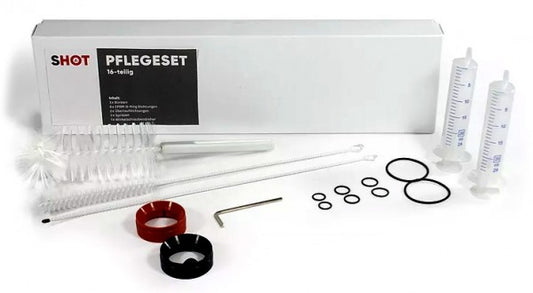Pflegeset für Gastronomiegeräte.
