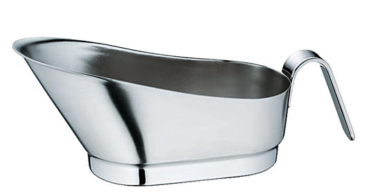 Edelstahl-Sauceboot für Gastronomie.