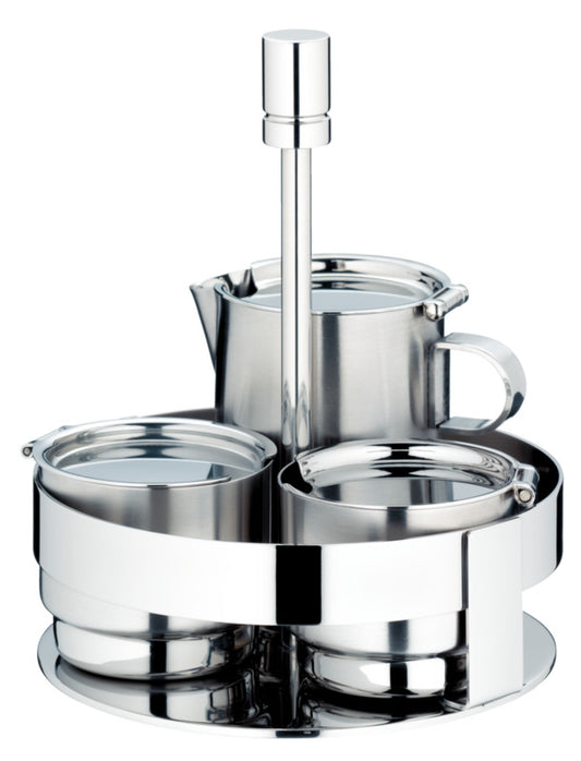 Edelstahl-Behälter-Set für Gastronomie.