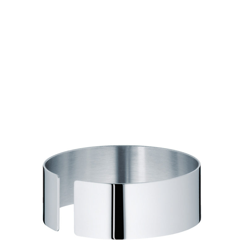 Edelstahl-Ring für Gastronomiepräsentation.