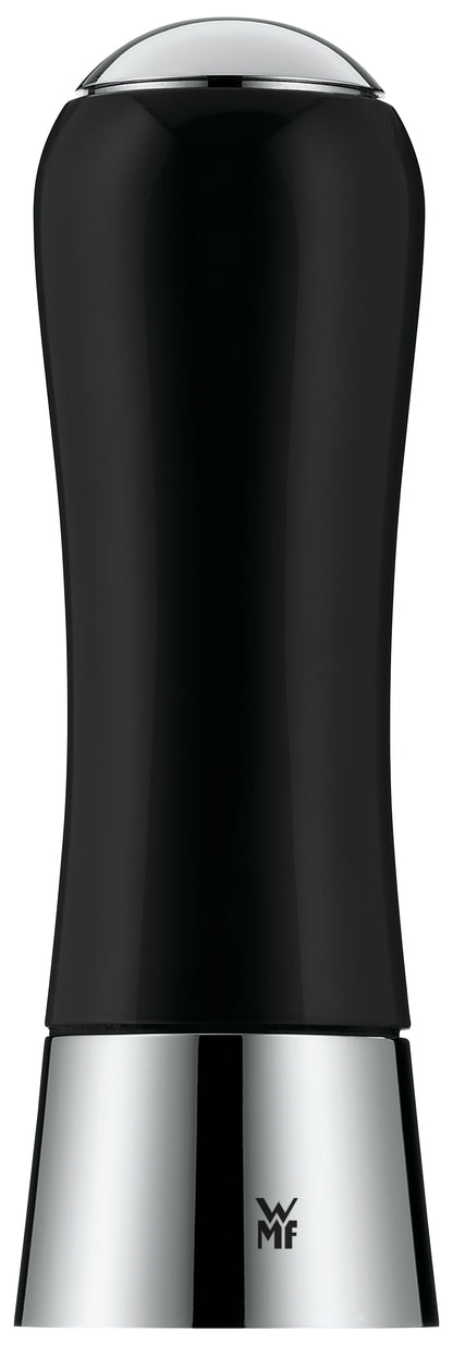Salz-/Pfeffermühle Holz, schwarz, 19 cm