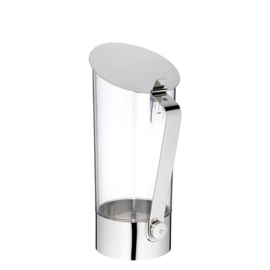 Eleganter Getränkespender aus Glas.