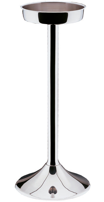 Metallischer Serviertablettständer auf Fuß