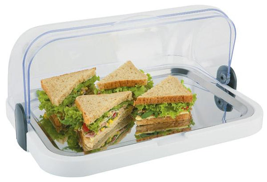 Sandwiches in einer Frischhaltebox.