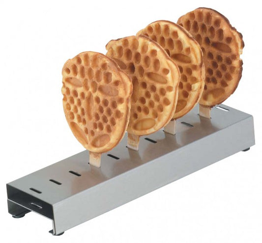 Waffeln auf einem Ständer.