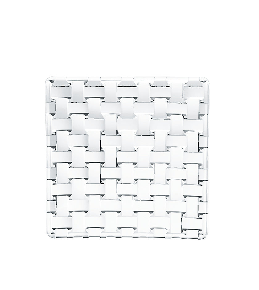 Gekörbte Glasplatte für Gastronomie.