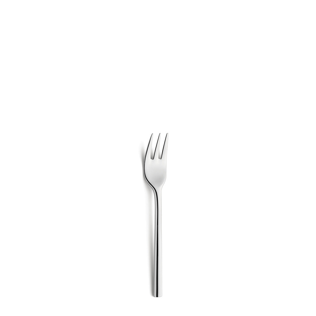 Gabel auf weißem Hintergrund, minimalistisch
