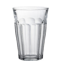 Klarer Glasbecher, Wasserglas