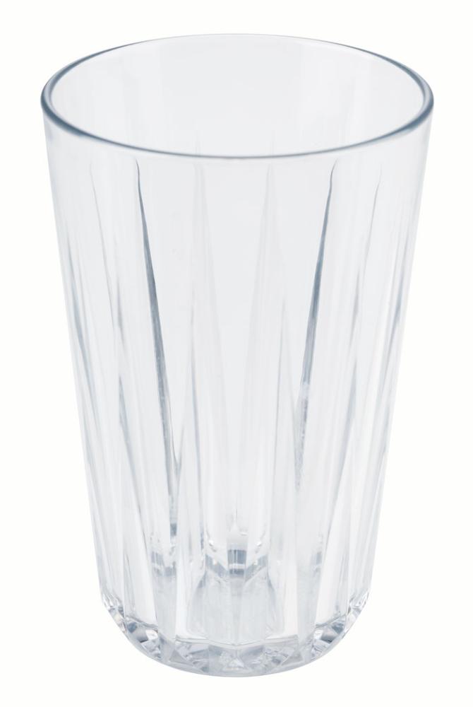 Leeres Glas für Getränke