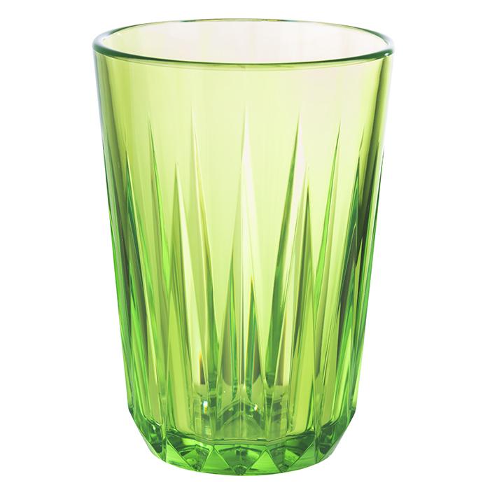 Grünes Glas für Getränke
