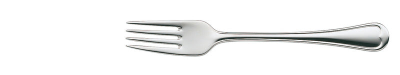 Edelstahlgabel für Gastronomiebedarf.
