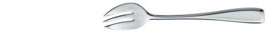 Edelstahlgabel für Gastronomiebedarf.