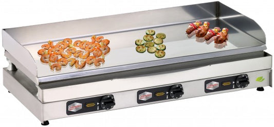 Gastronomie-Grill mit Meeresfrüchten.