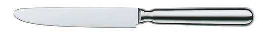 Silbernes Buttermesser aus Edelstahl.