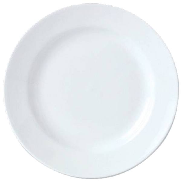 Simplicity White Harmony Plate 32cm (12 1/2")