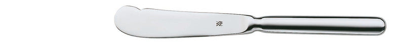 Buttermesser aus Edelstahl, glänzend.