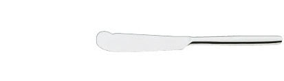Buttermesser auf weißem Hintergrund.