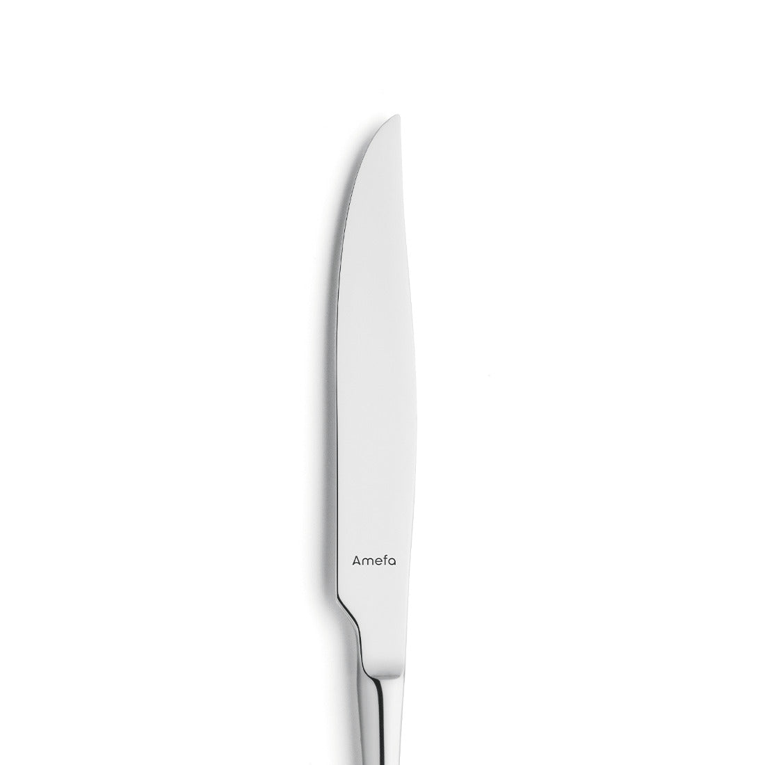 Silbernes Messer mit glatter Klinge, Aufschrift Amefa.