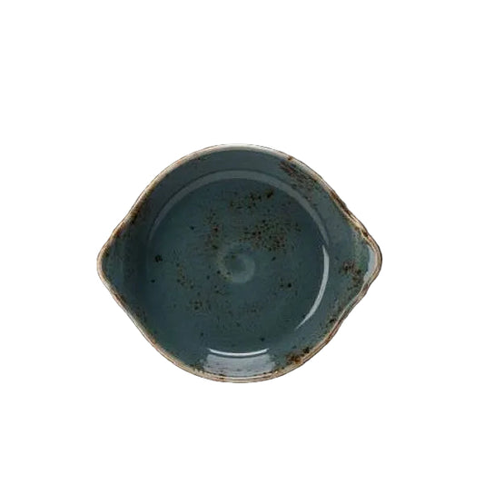 Craft Blue Round Eared Dish 18.5cm (7 1/4")
