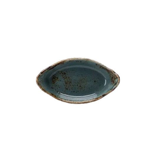 Craft Blue Oval No1 Eared Dish 20 x 11cm (7 7/8 x 4 3/8")