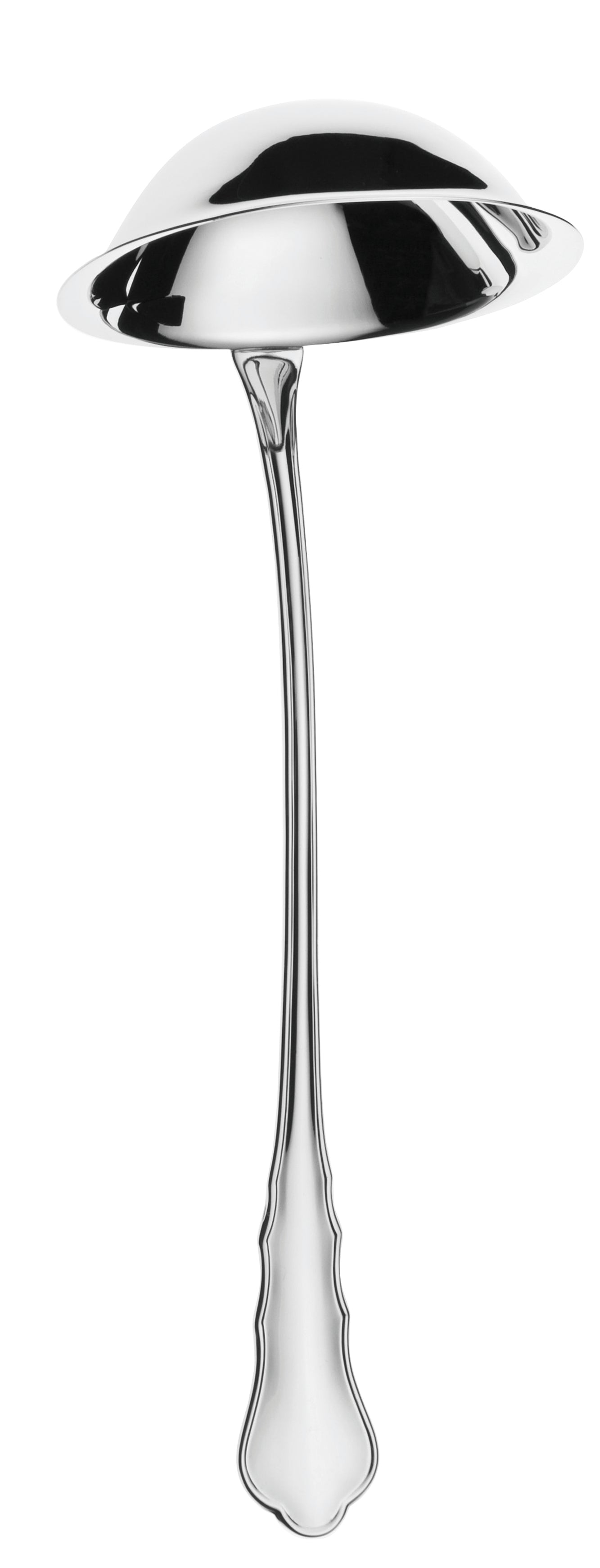 Silberlöffel mit reflektierender Oberfläche