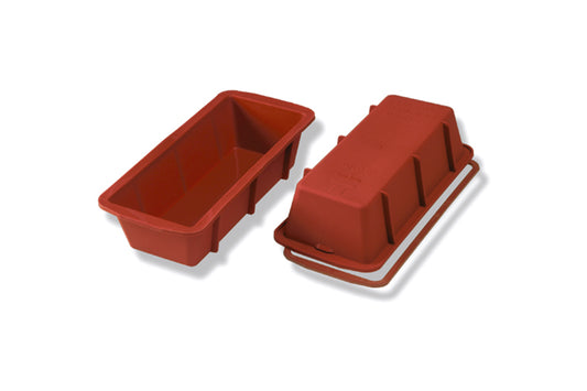 Rote Silikonform für Gastronomie.