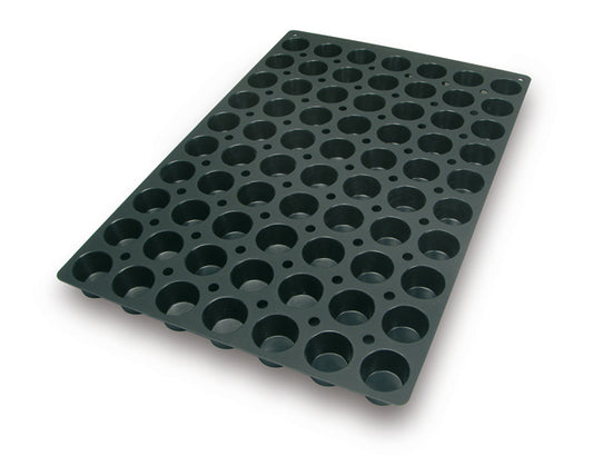 Gastronomie-Backblech mit Mulden.