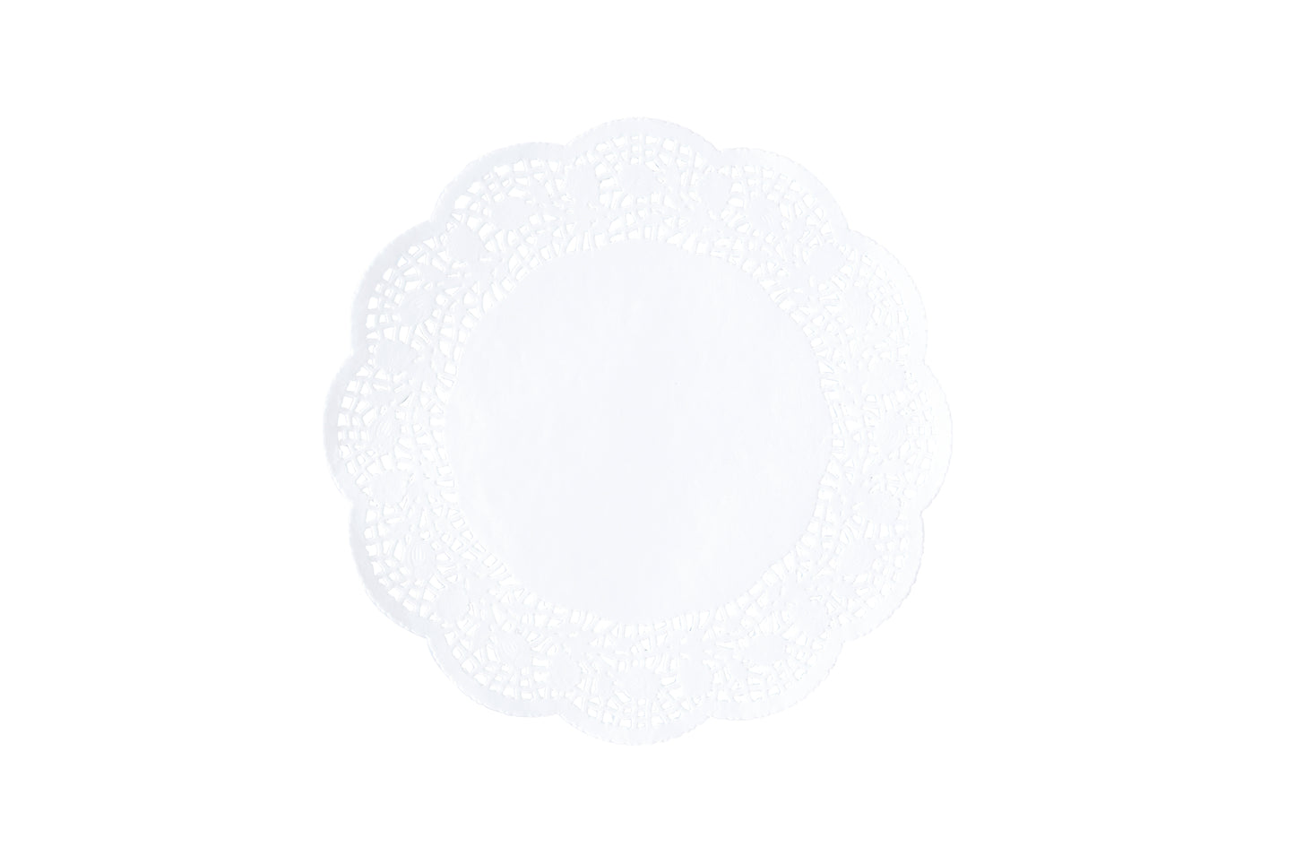 Weiße Serviette für Gastronomie.