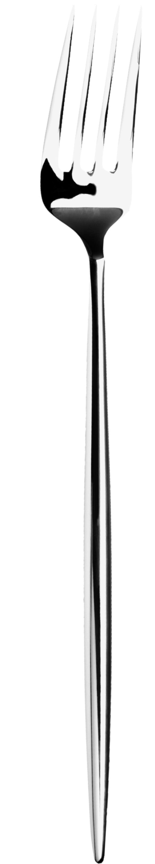 Gabel mit schwarzem Fleck
