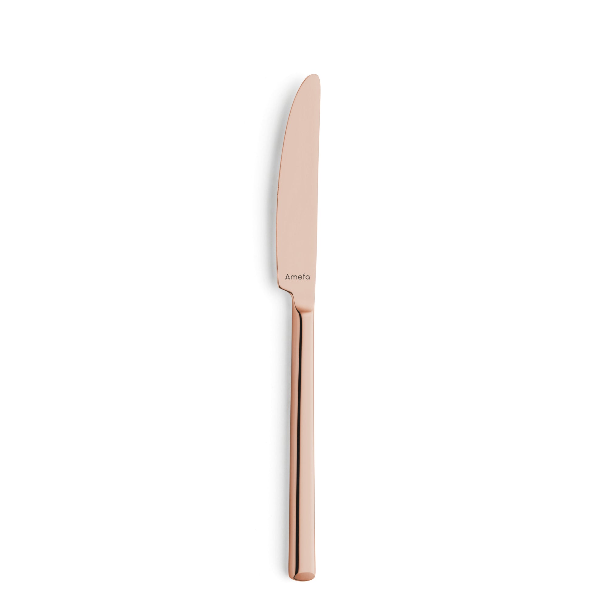 Roséfarbener Küchenmesser, minimalistisch