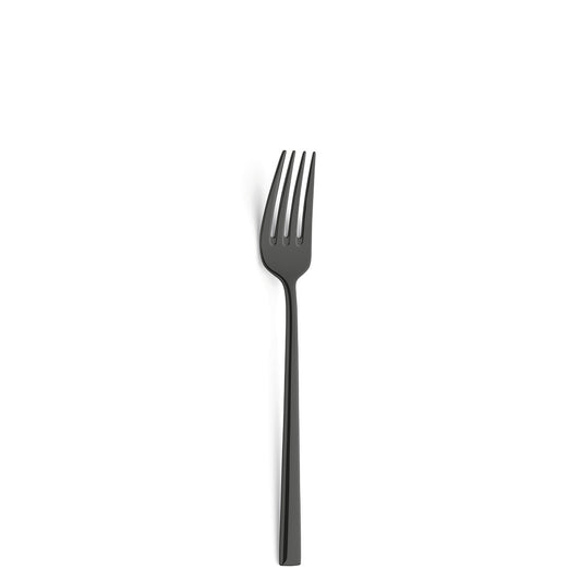 Gabel auf weißem Hintergrund, minimalistisch