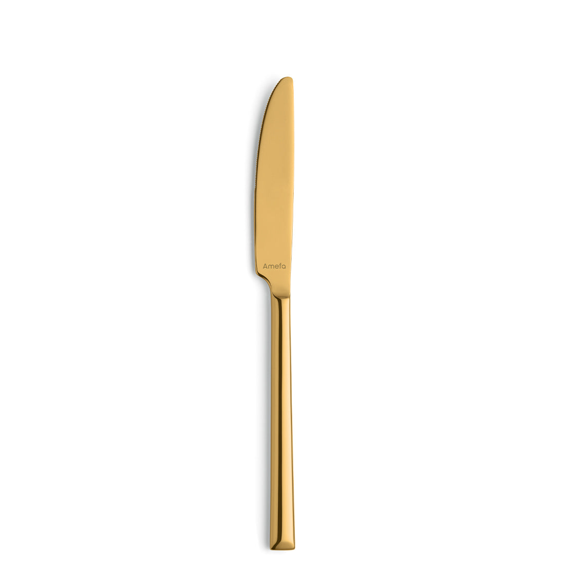 Goldener Messer auf weißem Hintergrund